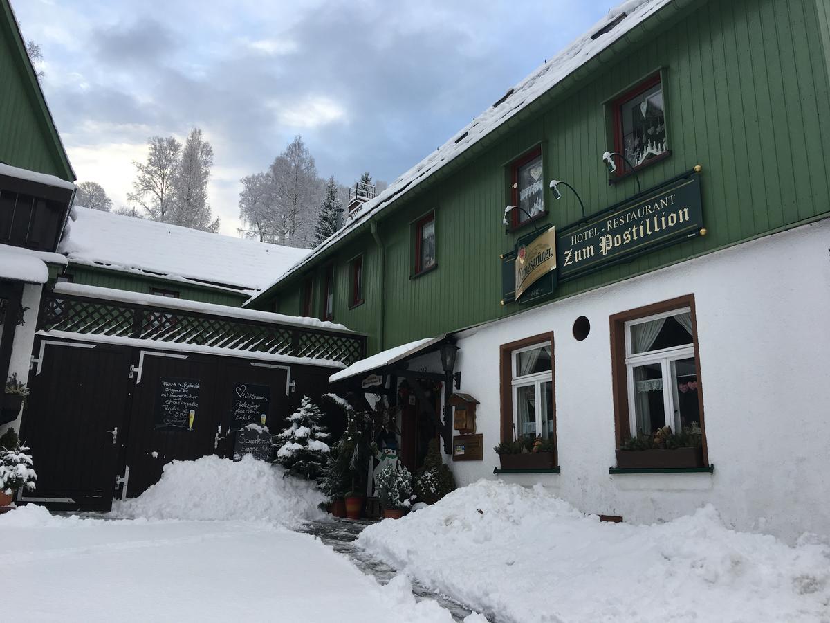 Fruehstuecks Pension Zum Postillion Klingenthal Exteriör bild